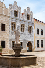 Obraz premium Olad town Slavonice in Czech Republic