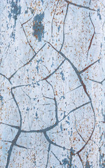 crackle iron background, background with cracks. large cracks on the iron from paint and time