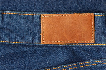 Jeans Background of jeans, denim with trendy seams design. Old grunge vintage texture, sewing technology, cotton fabric, durability