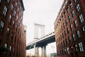 Fototapeten NYC Brooklyn Bridge © l