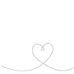 Heart love background vector illustration