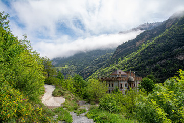 Abandoned and old house in Catalonia.