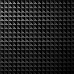 Asbtract black pyramid background texture