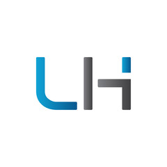 Initial LH letter Business Logo Design vector Template. Abstract Letter LH logo Design