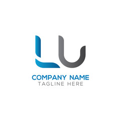 Obraz premium Initial LU letter Business Logo Design vector Template. Abstract Letter LU logo Design