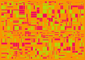 Abstract Random Color Poligones Generative Art background illustration