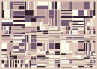 Abstract Random Color Poligones Generative Art background illustration