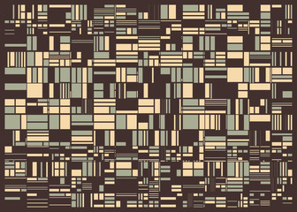 Abstract Random Color Poligones Generative Art background illustration