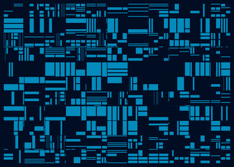 Abstract Random Color Poligones Generative Art background illustration