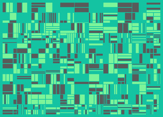 Abstract Random Color Poligones Generative Art background illustration