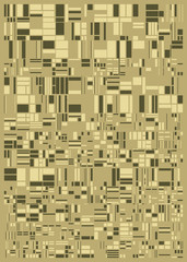 Abstract Random Color Poligones Generative Art background illustration