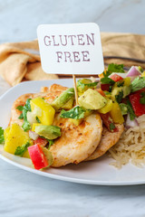 Mexican Chicken Mango Salsa