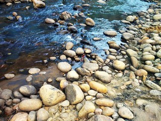 stones on the beach