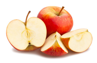 red yellow apples