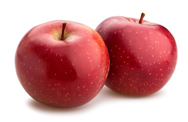 dark red apples