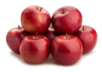 dark red apples