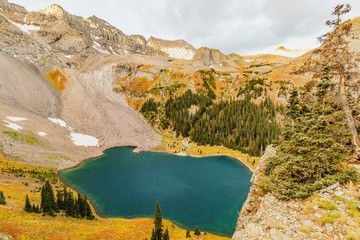 Top of Blue Lakes