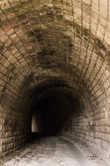 Tunnel of the old railway