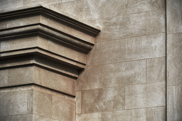 closeup of architectural element for background or texture