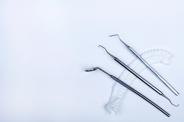 dental equipment with white background