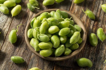 Raw Green Organic  Garbanzo Beans