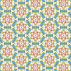 abstract pattern kaleidoscope background, patterns for fabric printing, decorative mosaic, colorful texture creative background, mosaic, illustration, ornament of the mosaic.