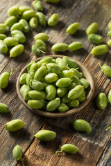 Raw Green Organic  Garbanzo Beans