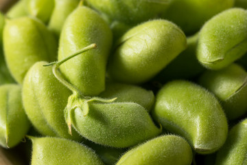 Raw Green Organic  Garbanzo Beans