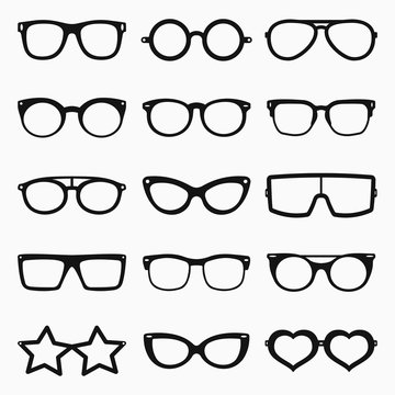Glasses Vector Set