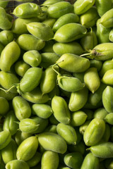 Raw Green Organic  Garbanzo Beans