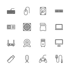 Hardware - Flat Vector Icons