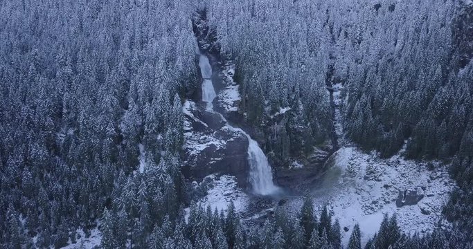 Waterfall winter