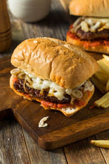 Homemade Italian Cudighi Sausage Sandwich