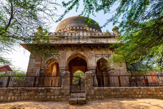 Lodhi Era Tomb in the Mehrauli Archaeological Park, New Delhi, India