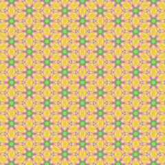 Kaleidoscope seamless background pattern for printing on fabric, paper for scrapbook, wallpaper, cover, page book.