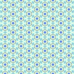 Fototapeta na wymiar Kaleidoscope seamless background pattern for printing on fabric, paper for scrapbook, wallpaper, cover, page book.