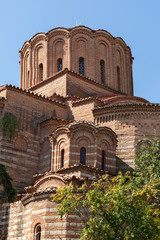 Fototapeta na wymiar Byzantine Church of Prophet Elias in Thessaloniki, Greece