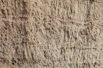 Wet sand texture in the sea shore beach - retro, vintage style look