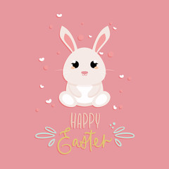 Happy easter card
