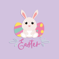 Happy easter card