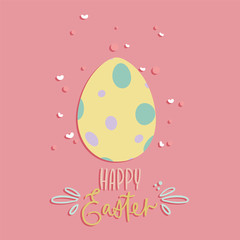 Happy easter card