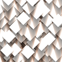 Background with white squares. Vector illustration.