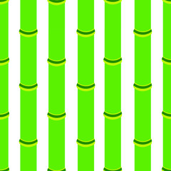 bamboo pattern, vector colorful illustration