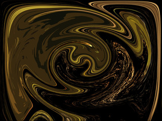 Abstract oil paint mix illustration 