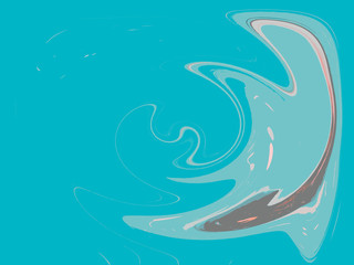 Abstract oil paint mix illustration 