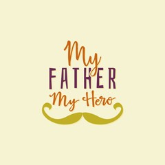 Happy fathers day card