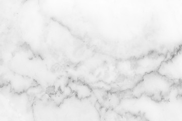 White marble texture background pattern with high resolution.