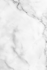 Fototapeta premium White marble texture background pattern with high resolution.