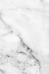 White marble texture background pattern with high resolution.