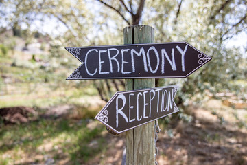 ceremony sign 